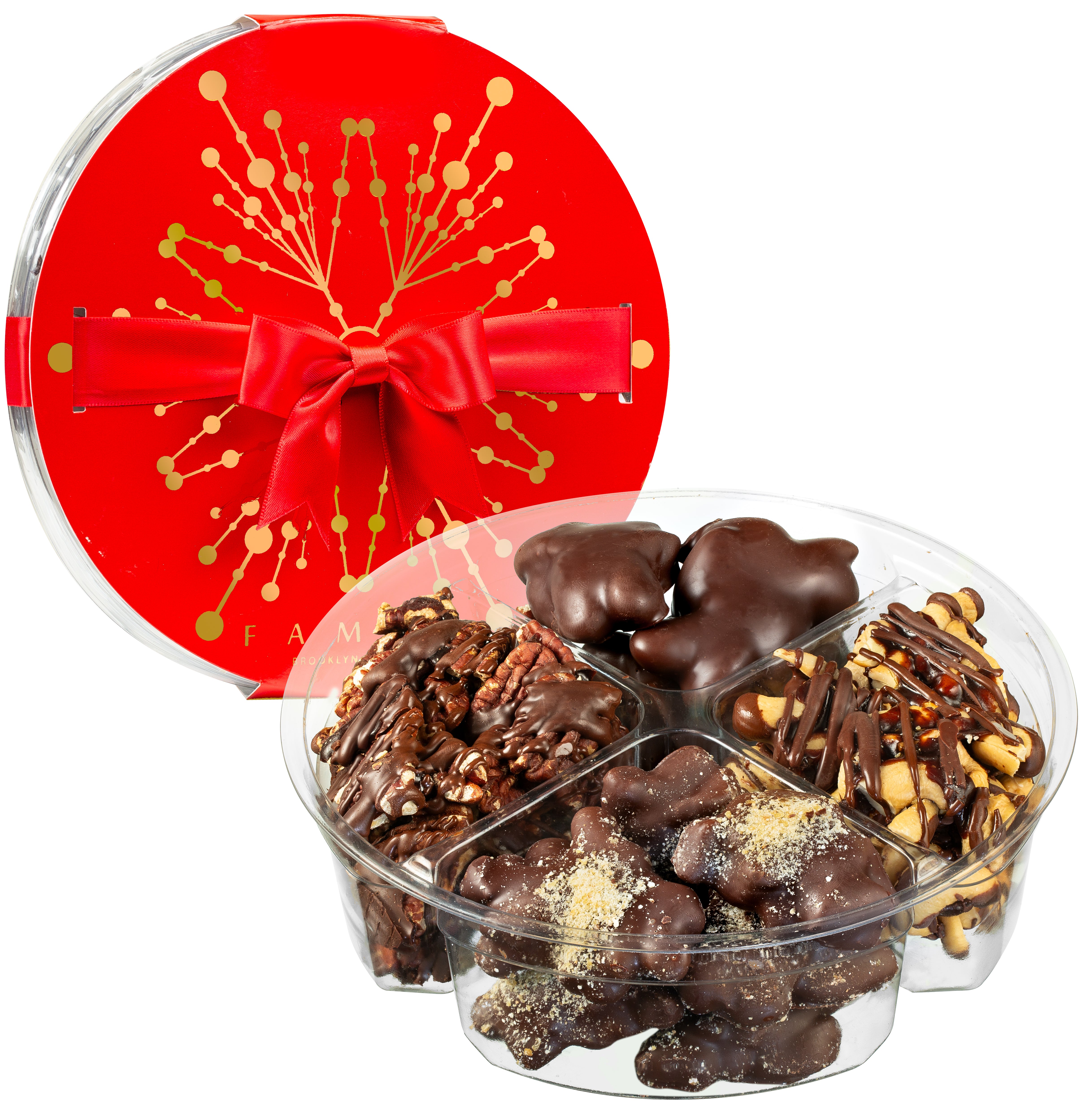 Xmas Chocolate Nut Clusters  Fames Chocolate   