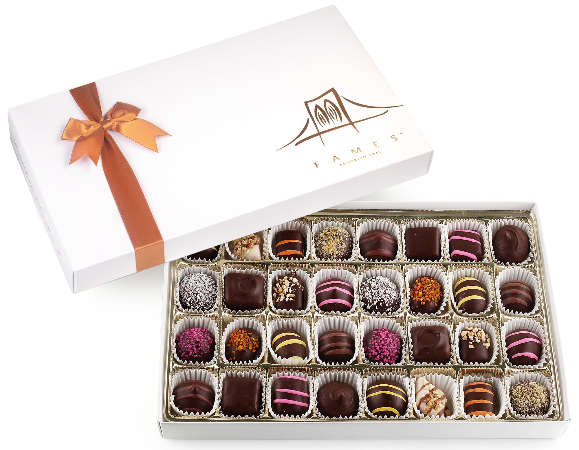 32 Piece Chocolate Gift Box  Fames Chocolate   