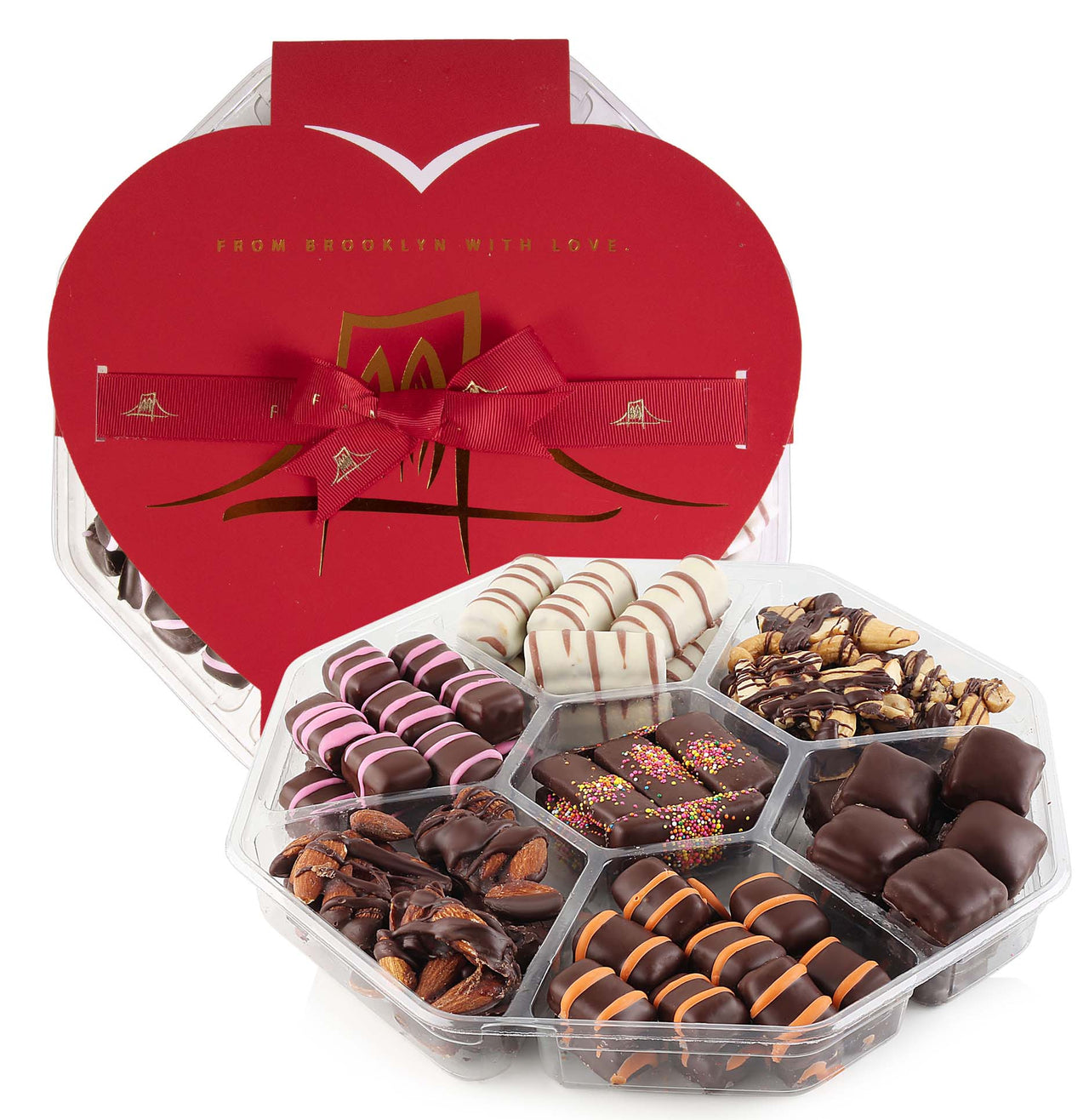 Fames Seventh Heaven Chocolate  Gift Assortment - Handcrafted Deluxe Chocolates, Kosher, Dairy Free.  Fames Chocolate   