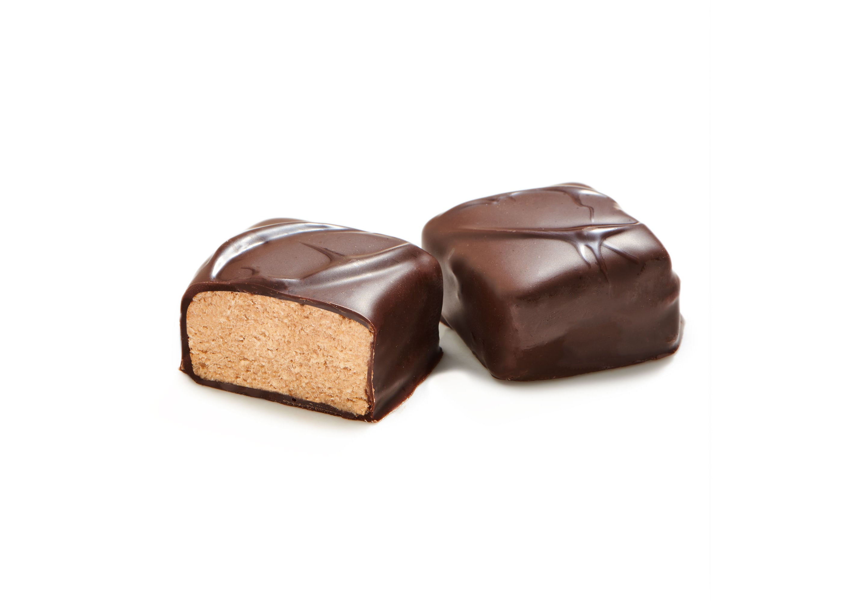 Halva Chocolate Square.  Fames Chocolate   